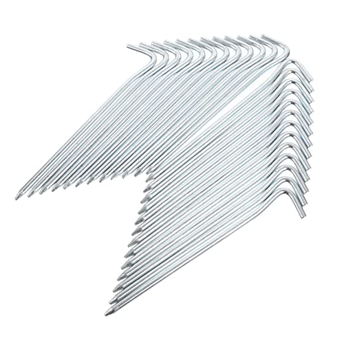 PENIKOKO 10 Stück Teiliges Metall Zeltpflöcke Verzinkt Dicke Zeltnägel Robust für Outdoor Camping Zeltbefestigung Vielseitig Einsetzbar Gras EIS und Boden PENIKOKO 10 Stück Teiliges Metall Zeltpflöcke Verzinkt Dicke Zeltnägel Robust für Outdoor Camping Zeltbefestigung Vielseitig Einsetzbar Gras EIS und Boden von PENIKOKO
