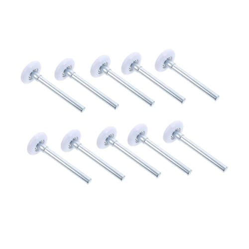 PENIKOKO 10 Stück Teiliges Nylon Garagentor Langlebige Führungslaufräder Geräuscharm Präzise Gefertigt Installieren Ersatzteile für Schiebetore und Garagentore PENIKOKO 10 Stück Teiliges Nylon Garagentor Langlebige Führungslaufräder Geräuscharm Präzise Gefertigt Installieren Ersatzteile für Schiebetore und Garagentore von PENIKOKO