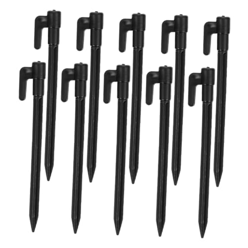 PENIKOKO 10 Stück Teiliges Strandzelt Heringe aus Robustem Kunststoff Windfeste Bodenanker für Outdoor Camping Sand Garten Vielseitig Einsetzbar und Leicht zu Befestigen PENIKOKO 10 Stück Teiliges Strandzelt Heringe aus Robustem Kunststoff Windfeste Bodenanker für Outdoor Camping Sand Garten Vielseitig Einsetzbar und Leicht zu Befestigen von PENIKOKO