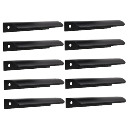 PENIKOKO 10 Stück Teiliges Unsichtbare Aluminiumschrankgriffe Verdeckte Fingerzuggriffe Modernes Design Kratzfest Vielseitig für Küchen Wohn und Kleiderschränke Geeignet PENIKOKO 10 Stück Teiliges Unsichtbare Aluminiumschrankgriffe Verdeckte Fingerzuggriffe Modernes Design Kratzfest Vielseitig für Küchen Wohn und Kleiderschränke Geeignet von PENIKOKO