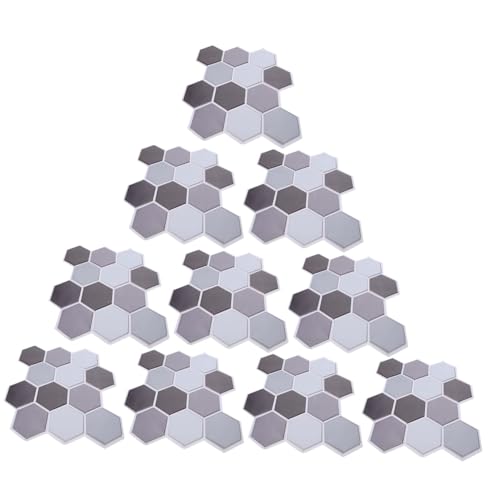 PENIKOKO 10 Stück Teiliges Wandsticker Selbstklebend Honigwaben-muster Wanddekoration für Wohnzimmer Schlafzimmer Kreative Wandverkleidung Leicht zu Reinigen Langlebig PENIKOKO 10 Stück Teiliges Wandsticker Selbstklebend Honigwaben-muster Wanddekoration für Wohnzimmer Schlafzimmer Kreative Wandverkleidung Leicht zu Reinigen Langlebig von PENIKOKO