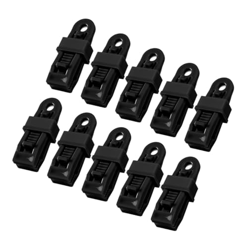 PENIKOKO 10 Stück Teiliges Zeltplane Clips aus Robustem Kunststoff und Reißfest mit Stabilem Design und Schiebeschloss zur Sicheren Befestigung von Planen Markisen Zelten und PENIKOKO 10 Stück Teiliges Zeltplane Clips aus Robustem Kunststoff und Reißfest mit Stabilem Design und Schiebeschloss zur Sicheren Befestigung von Planen Markisen Zelten und von PENIKOKO