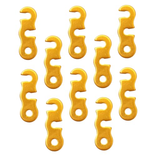 PENIKOKO 10 Stück Teiliges Zeltseilspanner aus Langlebigem Aluminiumlegierung Windfeste Verstellbare Schnurstopper für Outdoor Camping Leicht Farblich Sortiert Einfach zu Zufällige Farbe PENIKOKO 10 Stück Teiliges Zeltseilspanner aus Langlebigem Aluminiumlegierung Windfeste Verstellbare Schnurstopper für Outdoor Camping Leicht Farblich Sortiert Einfach zu Zufällige Farbe von PENIKOKO