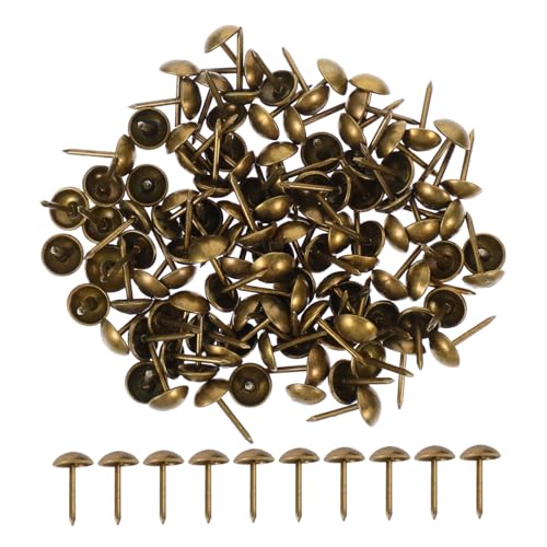 PENIKOKO 100 Stück Möbelbeschlag Nägel Antik Stil Dekorative Push Pins Für Sofa Treppe Möbel Türen Robuste Eisen Polsternägel Vintage Design Holzbefestigung PENIKOKO 100 Stück Möbelbeschlag Nägel Antik Stil Dekorative Push Pins Für Sofa Treppe Möbel Türen Robuste Eisen Polsternägel Vintage Design Holzbefestigung von PENIKOKO