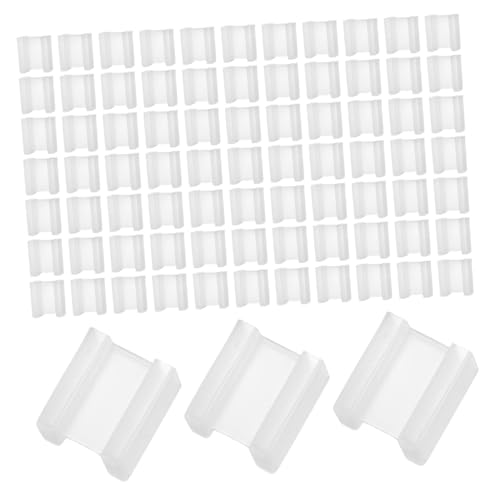 PENIKOKO 100 Stück Steckdosenschutz Steckerabdeckung Staubdicht Elektrische Steckdosenabdeckung Schutzkappe für Stromstecker Steckdosen Schutzgehäuse für Sicheren Einsatz von PENIKOKO