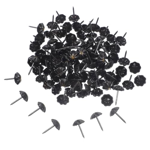 PENIKOKO 100 Stück Teiliges Möbel Polsternägel Dekorative Runde Kopfnägel aus Robustem Material Rostbeständig Leicht Vielseitig für Sofa Stuhl Kopfteil DIY Möbelverschönerung von PENIKOKO