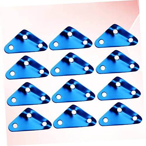 PENIKOKO 12 Stück Aluminiumlegierung Zeltheringe und Seilspanner Winddichte Schnurversteller für Camping Wandern und Outdoor Aktivitäten Blau von PENIKOKO