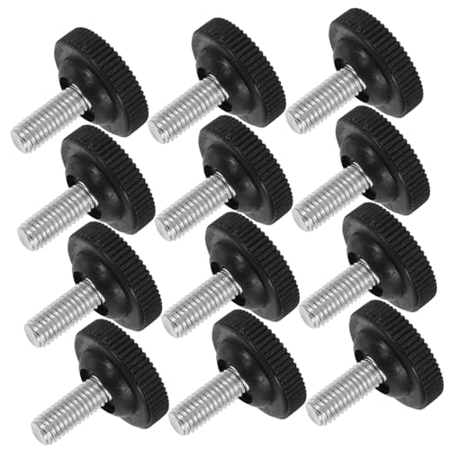 PENIKOKO 12 Stück Teiliges Höhenverstellbare Möbelfüße Schwarz Robuste Verstellbare Möbelbeine mit Verschleißfestem Korrosionsbeständigem Material für Stuhl Tisch Schrank und Bücherregal PENIKOKO 12 Stück Teiliges Höhenverstellbare Möbelfüße Schwarz Robuste Verstellbare Möbelbeine mit Verschleißfestem Korrosionsbeständigem Material für Stuhl Tisch Schrank und Bücherregal von PENIKOKO