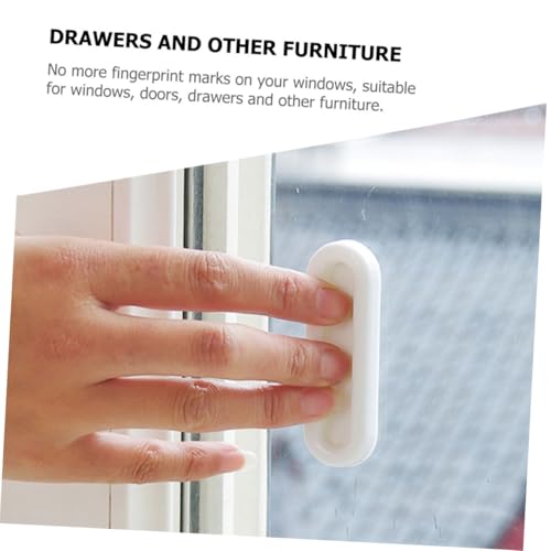 PENIKOKO 12 Stück Teiliges Kunststoff Tür Fenstergriff Selbstklebende Vielseitige Möbelgriffe für Schränke Kleiderschränke und Glastüren Einfach zu Montieren und Langlebig PENIKOKO 12 Stück Teiliges Kunststoff Tür Fenstergriff Selbstklebende Vielseitige Möbelgriffe für Schränke Kleiderschränke und Glastüren Einfach zu Montieren und Langlebig von PENIKOKO