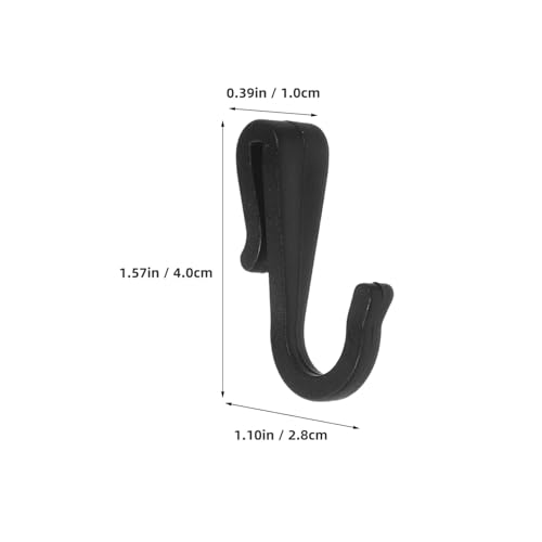 PENIKOKO 12 Stück Teiliges S förmige Kunststoffhaken für Küchengitter Robuste Aufhängung für Utensilien Vielseitig Einsetzbar Leicht zu Reinigen für Küche Büro und Schlafzimmer von PENIKOKO