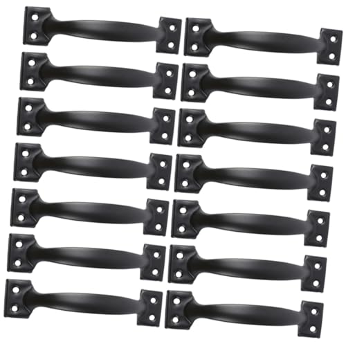 PENIKOKO 14 Stück Teiliges Schwarzer Vintage Türgriff aus Gebogener Möbelgriff Ersatz Glatte Oberfläche Komfortabler Griff für Schränke Küchenschränke und Kleiderschränke PENIKOKO 14 Stück Teiliges Schwarzer Vintage Türgriff aus Gebogener Möbelgriff Ersatz Glatte Oberfläche Komfortabler Griff für Schränke Küchenschränke und Kleiderschränke von PENIKOKO