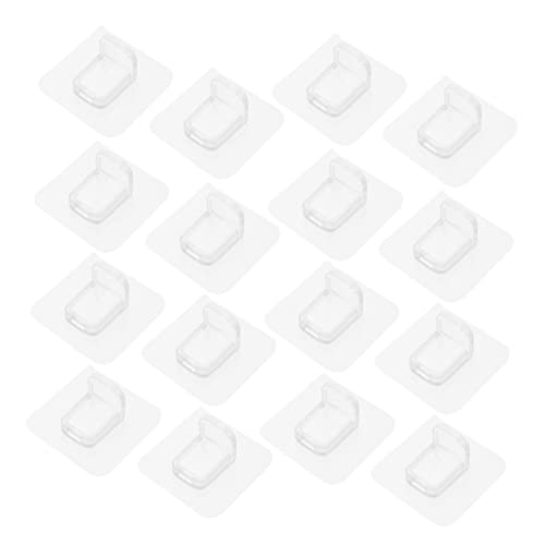 PENIKOKO 16 Stück Transparente Regalstützen Selbstklebende Regalbodenträger ohne Bohren für Schränke Bücherregale und Vitrinen Hochwertiger Sicherer Installieren Flexibel Einsetzbar PENIKOKO 16 Stück Transparente Regalstützen Selbstklebende Regalbodenträger ohne Bohren für Schränke Bücherregale und Vitrinen Hochwertiger Sicherer Installieren Flexibel Einsetzbar von PENIKOKO