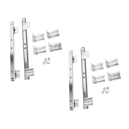 PENIKOKO 2 Paare Tastatur Schubladenschienen mit Kugelgelagertem Geräuschlosem Gleitsystem Korrosionsbeständig Praktische Unterflurführung für Computer Schreibtisch Einfache Montage PENIKOKO 2 Paare Tastatur Schubladenschienen mit Kugelgelagertem Geräuschlosem Gleitsystem Korrosionsbeständig Praktische Unterflurführung für Computer Schreibtisch Einfache Montage von PENIKOKO