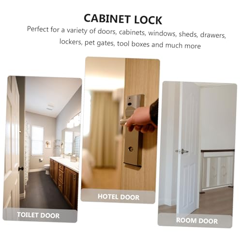PENIKOKO 2 Sätze Edelstahl Türschloss Hasp Latch mit Schrauben Rostfrei Langlebig für Türen Schränke Tore Fenster Einfache Montage Sichere Verriegelung Vielseitig Einsetzbar PENIKOKO 2 Sätze Edelstahl Türschloss Hasp Latch mit Schrauben Rostfrei Langlebig für Türen Schränke Tore Fenster Einfache Montage Sichere Verriegelung Vielseitig Einsetzbar von PENIKOKO