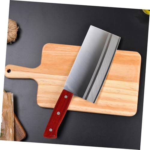 PENIKOKO 2 Sätze Robuster Holzgriff Ersatzgriff für Traditionelle Küchenmesser Ergonomisch Rutschfest Kompatibel Komfortabler Griff für Kochmesser Zubehör von PENIKOKO