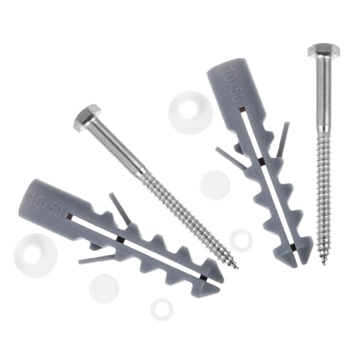 PENIKOKO 2 Sätze Robustes Set Toilettensitz Schrauben und Muttern für Sichere Montage Langlebig Stabil und Unauffällig Passend für Wc Befestigung im Badezimmer PENIKOKO 2 Sätze Robustes Set Toilettensitz Schrauben und Muttern für Sichere Montage Langlebig Stabil und Unauffällig Passend für Wc Befestigung im Badezimmer von PENIKOKO