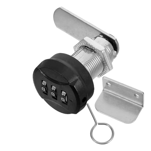 PENIKOKO 2 Sätze Zinklegierung Zahlenschloss Mechanisches Passwortschloss für Schrankschubladen Aktenschränke Briefkästen Ohne Batterie Kompaktes Sicherheits-schubladenschloss für Möbel und PENIKOKO 2 Sätze Zinklegierung Zahlenschloss Mechanisches Passwortschloss für Schrankschubladen Aktenschränke Briefkästen Ohne Batterie Kompaktes Sicherheits-schubladenschloss für Möbel und von PENIKOKO