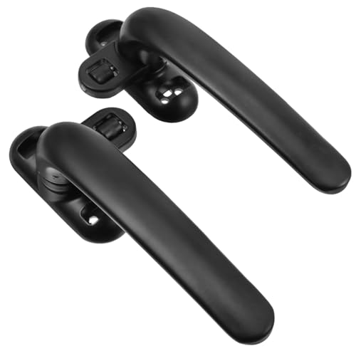 PENIKOKO 2 Stück Aluminiumlegierung Fenstergriff Vintage Design Links Rechts Robust Langlebig Ergonomisch Vielseitig für Wohnräume Büro Hotel Badezimmer Geeignet von PENIKOKO