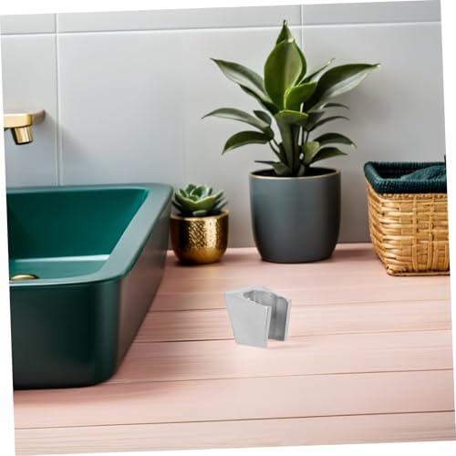 PENIKOKO 2 Stück Edelstahl Duschkopfhalter Wandmontage Universalhalterung für Handbrause Badezimmer Organizer Platzsparend Stabil und Rutschfest von PENIKOKO