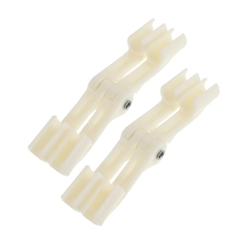PENIKOKO 2 Stück Faltbare Moskitonetzfixierer Weiße Kunststoff Clips zur Sicheren Befestigung von Betthimmel für Camping Balkone und Zuhause Langlebig und Elegant PENIKOKO 2 Stück Faltbare Moskitonetzfixierer Weiße Kunststoff Clips zur Sicheren Befestigung von Betthimmel für Camping Balkone und Zuhause Langlebig und Elegant von PENIKOKO