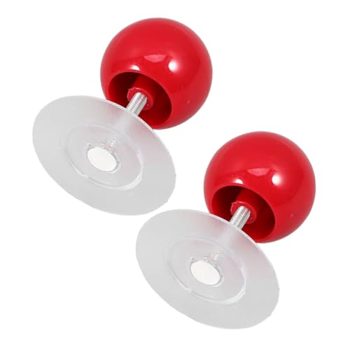 PENIKOKO 2 Stück Kunststoff Schrankknöpfe Rot Einloch Möbelknopf Vielseitig als Griff für Küchenschränke Kommoden Kleiderschränke und Einfache Montage Langlebig und Formstabil PENIKOKO 2 Stück Kunststoff Schrankknöpfe Rot Einloch Möbelknopf Vielseitig als Griff für Küchenschränke Kommoden Kleiderschränke und Einfache Montage Langlebig und Formstabil von PENIKOKO