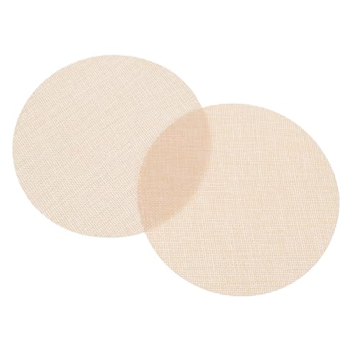 PENIKOKO 2 Stück Lampenschirm Diffusor Anti dazzling Stoff Lichtabdeckung Weicher Deckenlampen Diffuser Schutz vor Blendung für Kinderzimmer Einfach zu Montieren Hochtemperaturbeständig Ø von PENIKOKO