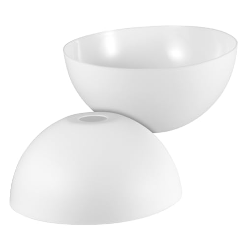 PENIKOKO 2 Stück Lampenschirm Pilzform Weiß Mittelöffnung Tischlampe Nachttischlampe Lampenschirme Weiches Licht Elegantes Design Robustes Material Für Wohnraum Schlafzimmer PENIKOKO 2 Stück Lampenschirm Pilzform Weiß Mittelöffnung Tischlampe Nachttischlampe Lampenschirme Weiches Licht Elegantes Design Robustes Material Für Wohnraum Schlafzimmer von PENIKOKO