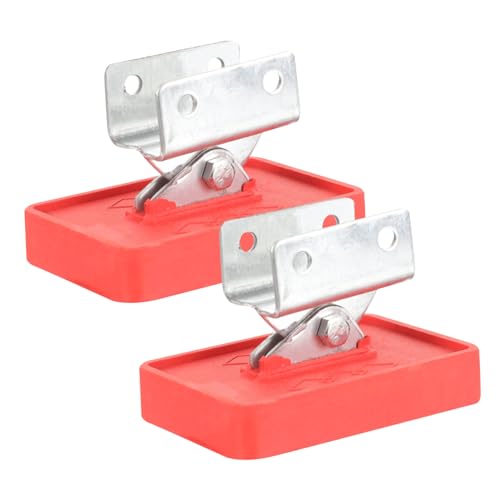 PENIKOKO 2 Stück Leiter Fußkappen Rutschfest Gummischutz Ersatzfüße für Teleskopleitern Robuster Leiterzubehör Einsetzbar für Sichere Nutzung Unebenem Gelände von PENIKOKO