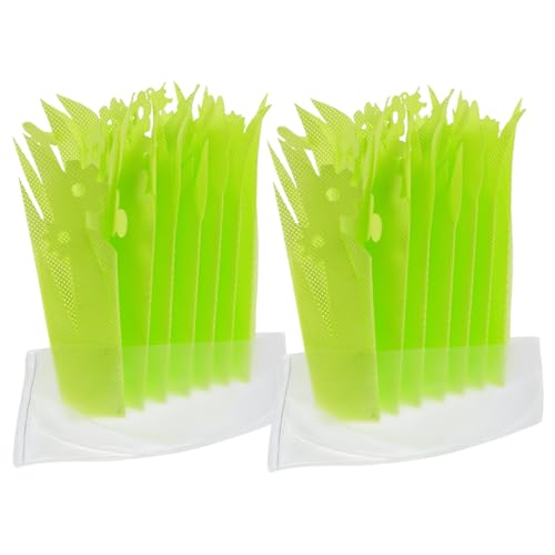 PENIKOKO 2 Stück Reptilien Terrarium Luftbefeuchter in Grasgrün Elektrizitätsfreier Analog Luftbefeuchter für Feuchtigkeitsbedarf von Reptilien und Kleintieren Langlebiges und PENIKOKO 2 Stück Reptilien Terrarium Luftbefeuchter in Grasgrün Elektrizitätsfreier Analog Luftbefeuchter für Feuchtigkeitsbedarf von Reptilien und Kleintieren Langlebiges und von PENIKOKO