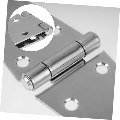 PENIKOKO 2 Stück Schwerlast Türband Strap Scharnier Gartentor Torband Verzinkt für Scheunen Garagentore Langlebig Robust von PENIKOKO