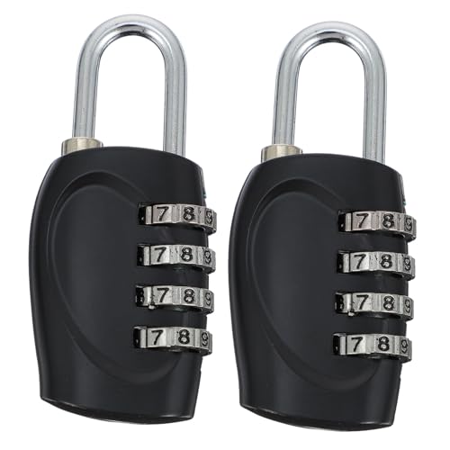 PENIKOKO 2 Stück Stelliges Zahlenschloss Kompakter Türvorhängeschloss aus Langlebiger Zinklegierung Tragbar Einstellbarer Passwortcode Stark und Sicher für Haushalt Reisen Schließfächer PENIKOKO 2 Stück Stelliges Zahlenschloss Kompakter Türvorhängeschloss aus Langlebiger Zinklegierung Tragbar Einstellbarer Passwortcode Stark und Sicher für Haushalt Reisen Schließfächer von PENIKOKO