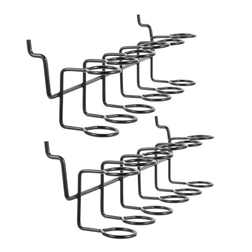 PENIKOKO 2 Stück Teiliges Schraubendreherhalter Pegboard Organizer aus Hochwertigem Eisen Installieren ohne Nägel Multi Ring Design zur Aufbewahrung von Werkzeugen Geeignet für Werkstatt PENIKOKO 2 Stück Teiliges Schraubendreherhalter Pegboard Organizer aus Hochwertigem Eisen Installieren ohne Nägel Multi Ring Design zur Aufbewahrung von Werkzeugen Geeignet für Werkstatt von PENIKOKO