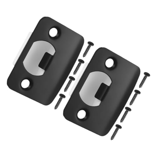PENIKOKO 2 Stück Teiliges Türschloss schließblech aus Edelstahl Stabiles Deadbolt schlagblech mit Schrauben Passend für Außen Innentüren Sichere Schlossführung Modernes Design PENIKOKO 2 Stück Teiliges Türschloss schließblech aus Edelstahl Stabiles Deadbolt schlagblech mit Schrauben Passend für Außen Innentüren Sichere Schlossführung Modernes Design von PENIKOKO