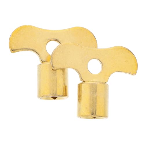 PENIKOKO 2 Stück Teiliges Wasserhahn ventilschlüssel Wasserzähler schlüssel Diebstahlsicherer Sillcock schlüssel für Gemeinschaftswasseranlagen Tragbar Kompatibel für Haus und Garten von PENIKOKO