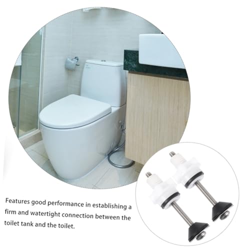 PENIKOKO 2 Stück Toilettensitz Befestigungsschrauben aus Rostfreie Ersatzschrauben für Wc Spülkasten Einfache Montage Stabile Verbindung Dicht und Langlebig PENIKOKO 2 Stück Toilettensitz Befestigungsschrauben aus Rostfreie Ersatzschrauben für Wc Spülkasten Einfache Montage Stabile Verbindung Dicht und Langlebig von PENIKOKO
