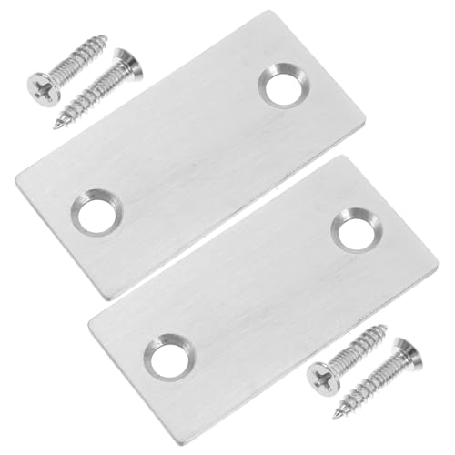 PENIKOKO 2 Stück Türschloss Abdeckplatten Teilig Stahlfarbe Türkantenschutz Lochreparatur Türgriff Befestigung Innenbereich Türschlossteil Ersatz für Nahtlose Langlebige Türkantenschäden PENIKOKO 2 Stück Türschloss Abdeckplatten Teilig Stahlfarbe Türkantenschutz Lochreparatur Türgriff Befestigung Innenbereich Türschlossteil Ersatz für Nahtlose Langlebige Türkantenschäden von PENIKOKO