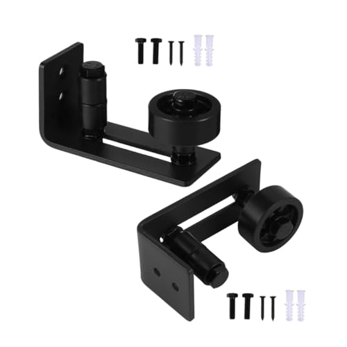 PENIKOKO 2 Stück Verstellbare Bodenführung für Scheunentür Schiebetür Laufschiene Wandmontage Stahlrollen mit Geräuscharmen Gummirädern für Reibungsloses Gleiten PENIKOKO 2 Stück Verstellbare Bodenführung für Scheunentür Schiebetür Laufschiene Wandmontage Stahlrollen mit Geräuscharmen Gummirädern für Reibungsloses Gleiten von PENIKOKO