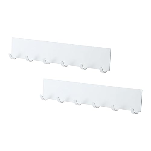 PENIKOKO 2 Stück Wandhaken Selbstklebend ohne Bohren Wandmontage Mehrzweck aufbewahrungshaken für Küche Bad Flur Robuste Carbonstahl aufhängung für Kleidung Handtücher Utensilien PENIKOKO 2 Stück Wandhaken Selbstklebend ohne Bohren Wandmontage Mehrzweck aufbewahrungshaken für Küche Bad Flur Robuste Carbonstahl aufhängung für Kleidung Handtücher Utensilien von PENIKOKO