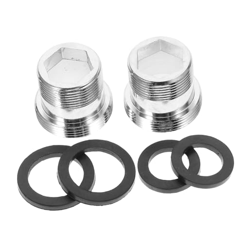 PENIKOKO 2 Stück Wasserhahn Adapter Teilig Vielseitiger Schlauchanschluss mit Präzisem Gewinde Geeignet für Küchenspüle Wasserfilter Perlatoren und Gartenschläuche Einfache Installation PENIKOKO 2 Stück Wasserhahn Adapter Teilig Vielseitiger Schlauchanschluss mit Präzisem Gewinde Geeignet für Küchenspüle Wasserfilter Perlatoren und Gartenschläuche Einfache Installation von PENIKOKO
