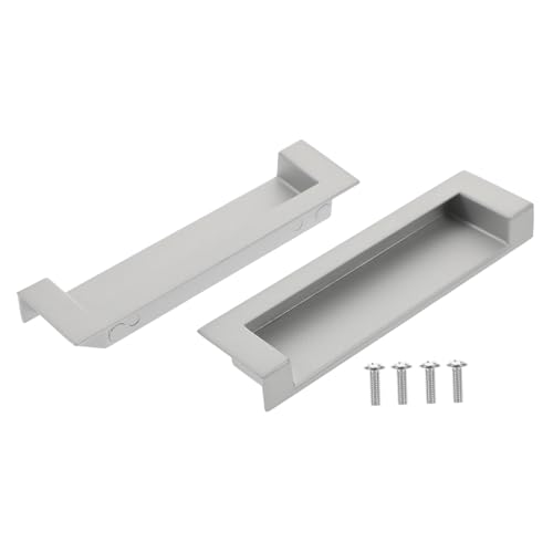 PENIKOKO 2 Stück Zinklegierung Einlassgriff Recessed Möbelgriff Platzsparend Poliert Schrankgriff für Schränke Kleiderschränke Lochabstand Schwarz Silber PENIKOKO 2 Stück Zinklegierung Einlassgriff Recessed Möbelgriff Platzsparend Poliert Schrankgriff für Schränke Kleiderschränke Lochabstand Schwarz Silber von PENIKOKO