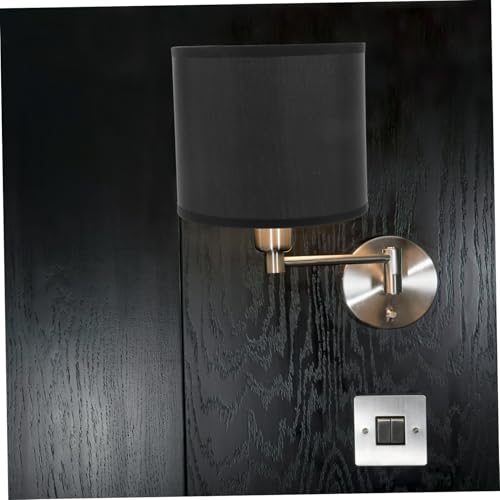 PENIKOKO 2 Stück Zylindrische Lampenschirme aus Stoff Ersatz Lampenschirm für Tischlampe Schwarz Leicht zu Installieren Weiches Licht für Wohnzimmer Schlafzimmer PENIKOKO 2 Stück Zylindrische Lampenschirme aus Stoff Ersatz Lampenschirm für Tischlampe Schwarz Leicht zu Installieren Weiches Licht für Wohnzimmer Schlafzimmer von PENIKOKO