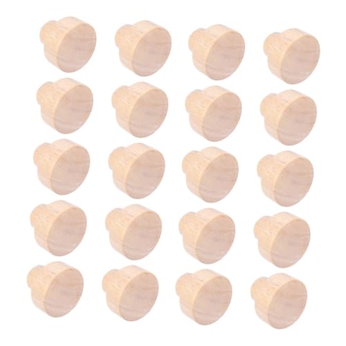 PENIKOKO 20 Stück Runde Möbelknöpfe aus Naturbelassenem Holz Ømm mit Schrauben Einfache Montage Vielseitige Schubladengriffe für Schrank Kommode Küche und Möbel PENIKOKO 20 Stück Runde Möbelknöpfe aus Naturbelassenem Holz Ømm mit Schrauben Einfache Montage Vielseitige Schubladengriffe für Schrank Kommode Küche und Möbel von PENIKOKO