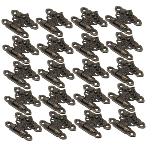 PENIKOKO 20 Stück Teiliges Antike Koffer schloss Haspe aus Langlebiger Zinklegierung Stabiles Metall verschluss Lederkoffer und Taschen Einfach zu Montieren für Reparatur und Heimgebrauch von PENIKOKO