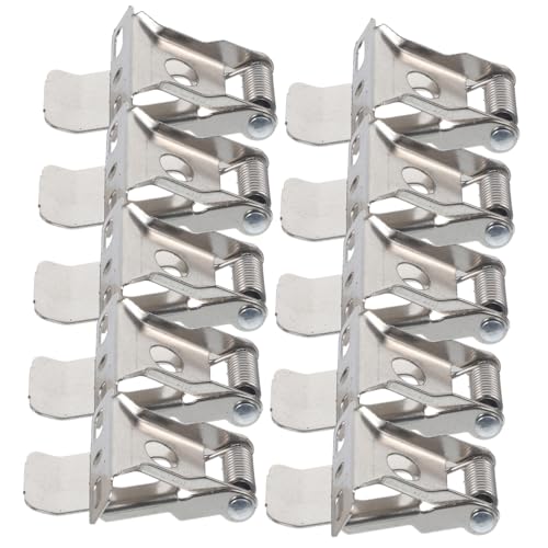 PENIKOKO 20 Stück Teiliges Federklemmen aus Hochwertigem Stabile Halteklammern für Einbauleuchten und Downlights Rostbeständig Einfach zu Montieren Geeignet für LED Panel und PENIKOKO 20 Stück Teiliges Federklemmen aus Hochwertigem Stabile Halteklammern für Einbauleuchten und Downlights Rostbeständig Einfach zu Montieren Geeignet für LED Panel und von PENIKOKO
