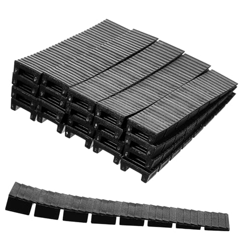 PENIKOKO 20 Stück Teiliges Möbel nivellierkeile aus Schwarzem PP Verstellbare Unterlegscheiben für Tische Stühle Sofas und Schränke rutschfest Vielseitige Abstandshalter für Präzise PENIKOKO 20 Stück Teiliges Möbel nivellierkeile aus Schwarzem PP Verstellbare Unterlegscheiben für Tische Stühle Sofas und Schränke rutschfest Vielseitige Abstandshalter für Präzise von PENIKOKO