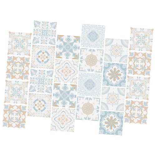 PENIKOKO 24 Stück Teiliges Selbstklebendes Fliesenaufkleber Abziehbare Vintage Wandfliesen und Ölresistent für Küche und Badezimmer Einfache Reinigung Rückstandslos Entfernbar PENIKOKO 24 Stück Teiliges Selbstklebendes Fliesenaufkleber Abziehbare Vintage Wandfliesen und Ölresistent für Küche und Badezimmer Einfache Reinigung Rückstandslos Entfernbar von PENIKOKO