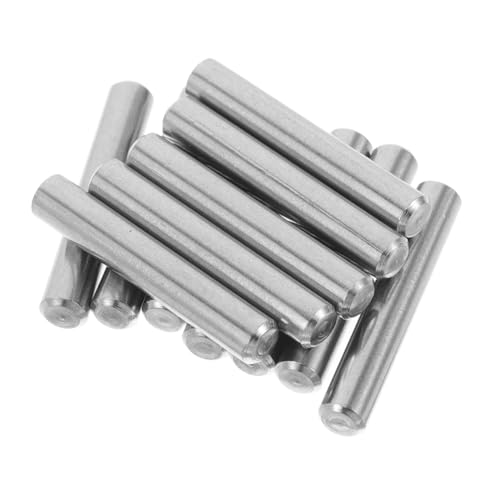 PENIKOKO 25 Stück Teiliges Edelstahl Runddübel Stabile Metallpositionierung für Schrankregale Möbelbeschläge Verschleißfest und Einfach zu Montieren Geeignet für Bücherregale und Schränke PENIKOKO 25 Stück Teiliges Edelstahl Runddübel Stabile Metallpositionierung für Schrankregale Möbelbeschläge Verschleißfest und Einfach zu Montieren Geeignet für Bücherregale und Schränke von PENIKOKO