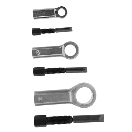PENIKOKO 3 Stück Nut Cutter Teiliges aus Vanadium Manueller Mutternspalter mit Druckfunktion Robuster Mutternlöser für Festsitzende Beschädigte und Verrostete Muttern Einfach zu Bedienen von PENIKOKO