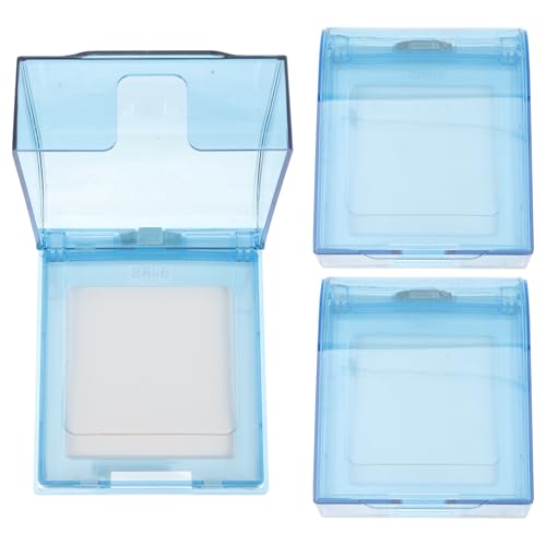 PENIKOKO 3 Stück Wasserdichte Steckdosenbox Transparent mit Schraubbefestigung Spritzwassergeschützte Schutzabdeckung für Badezimmer Wohnzimmer Garten Kindersicherer Steckdosenschutz von PENIKOKO