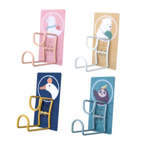 PENIKOKO 4 STÜCKE Cartoon Waschbeckenhalter aus Hochwertigem Kunststoff Wandhängend No Punch Multifunktional für Badezimmer und Küche Platzsparend Robust für Handtücher und Badutensilien PENIKOKO 4 STÜCKE Cartoon Waschbeckenhalter aus Hochwertigem Kunststoff Wandhängend No Punch Multifunktional für Badezimmer und Küche Platzsparend Robust für Handtücher und Badutensilien von PENIKOKO